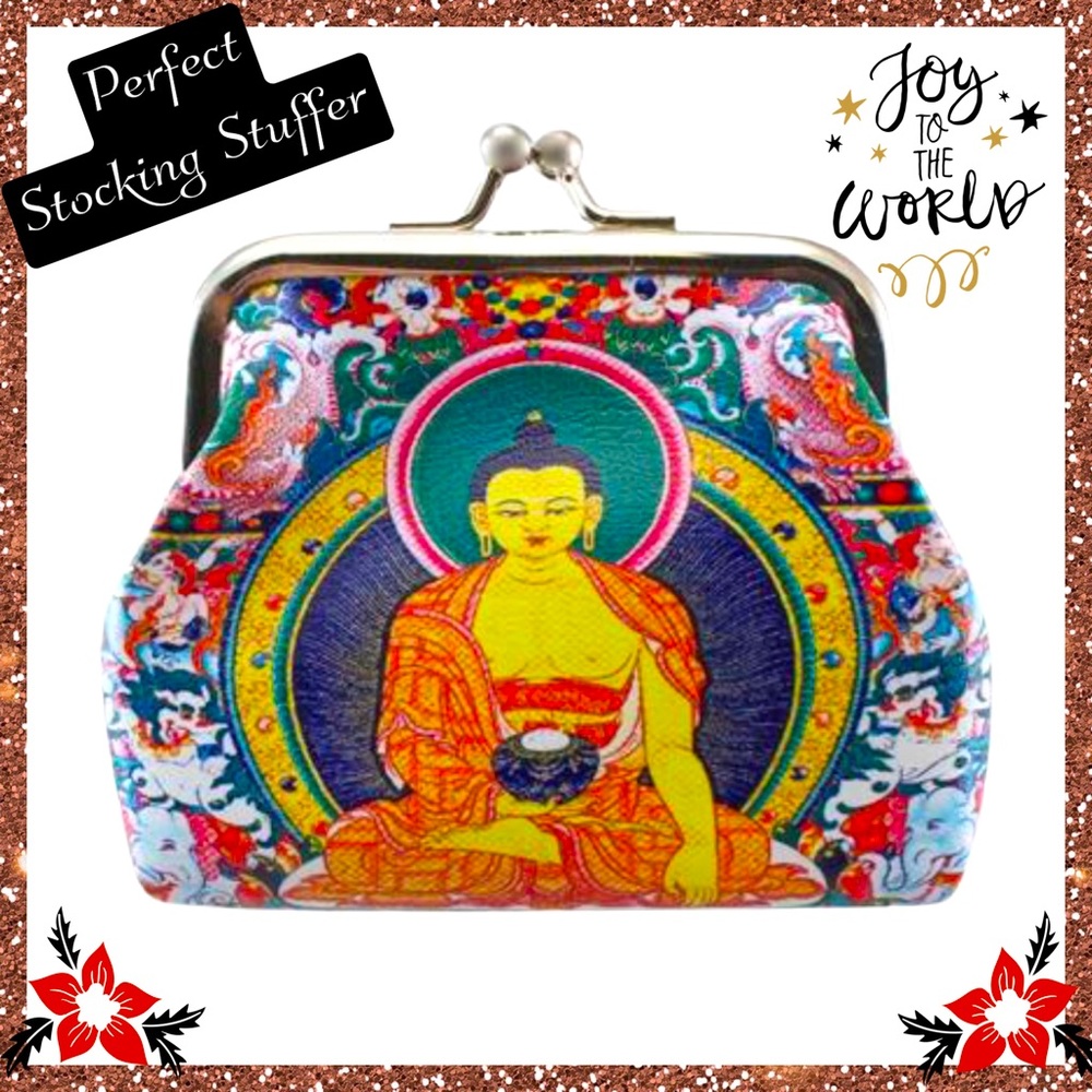 Colorful Buddha Coin Purse